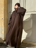 Abaya - Marron Tall